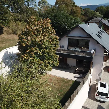 Gite Clair, Spacieux Et Cosy Avec Vue Sur Le Massif De La Chartreuse Sainte-Helene-du-Lac Exterior photo